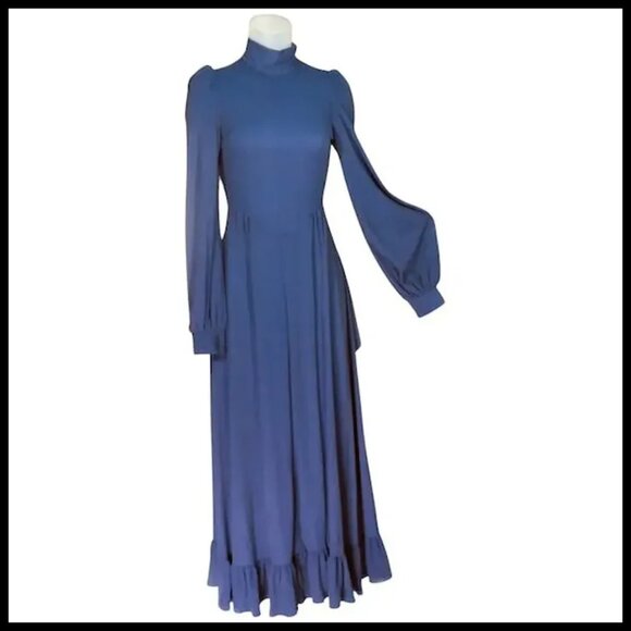 Vintage Renaissance Faire Gown Juliet Style, Woodland Goth Ren Fair VFG - Picture 2 of 14